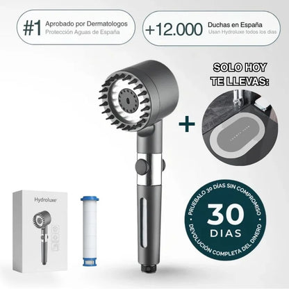 HYDROLUXE™ - Elimina el cloro y la cal de tu ducha.
