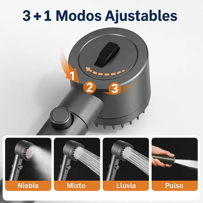 HYDROLUXE™ - Elimina el cloro y la cal de tu ducha.