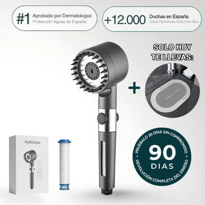HYDROLUXE™ - Elimina el cloro y la cal de tu ducha.